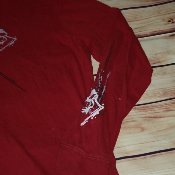 Men's Graphic Red Aeropostale Longsleeve Shirt - Picture 3 of 6